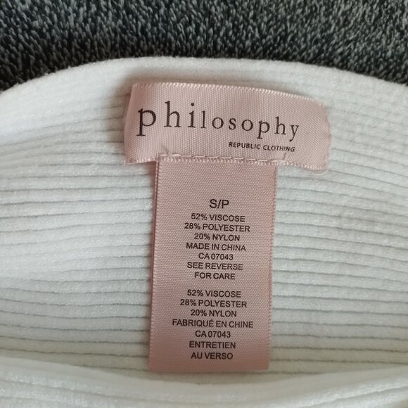 🎀Soft White Ribbed Sweater 🎀 - Picture 4 of 5